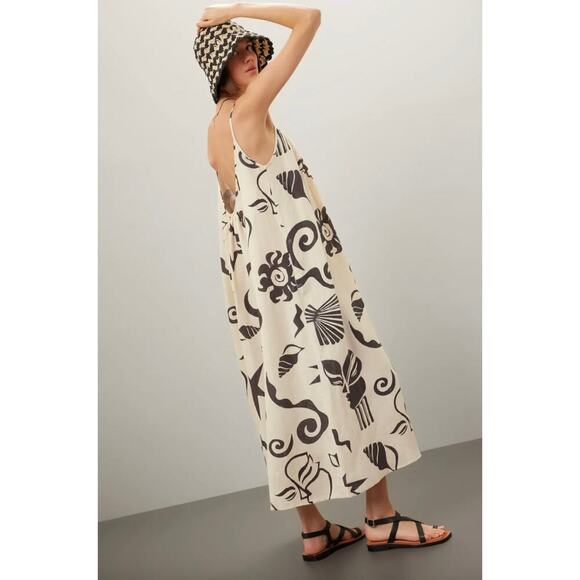 Untitled in Motion Ophelia Abstract Dress Sz M - Picture 4 of 9